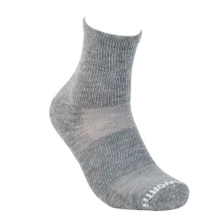Duckworth Merino Vapor Wool Athletic Sock In Gray