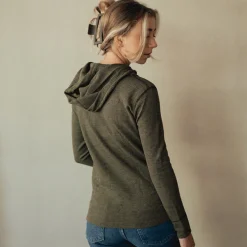 Women'S Polaris Hooded Henley